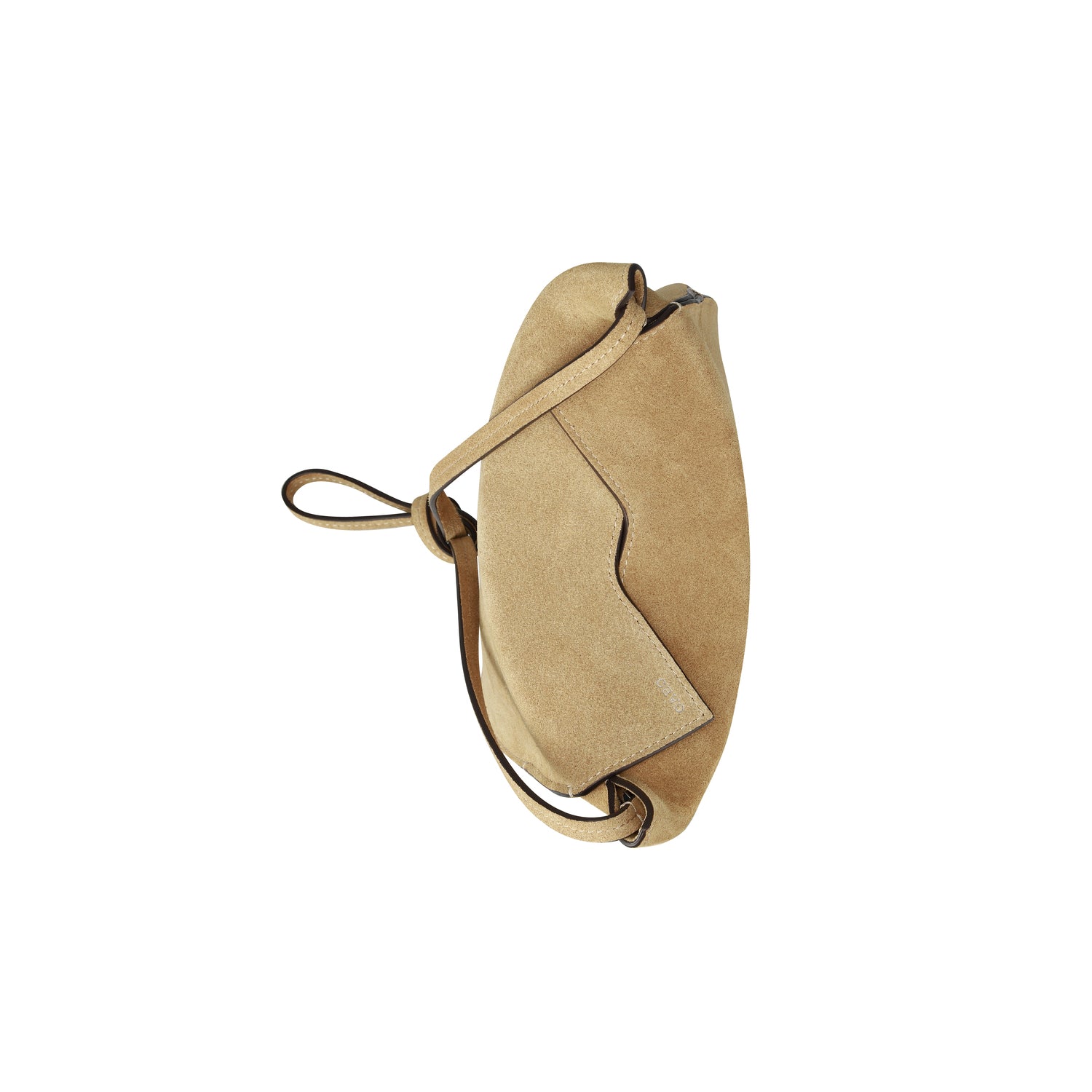 Bean bag in suede