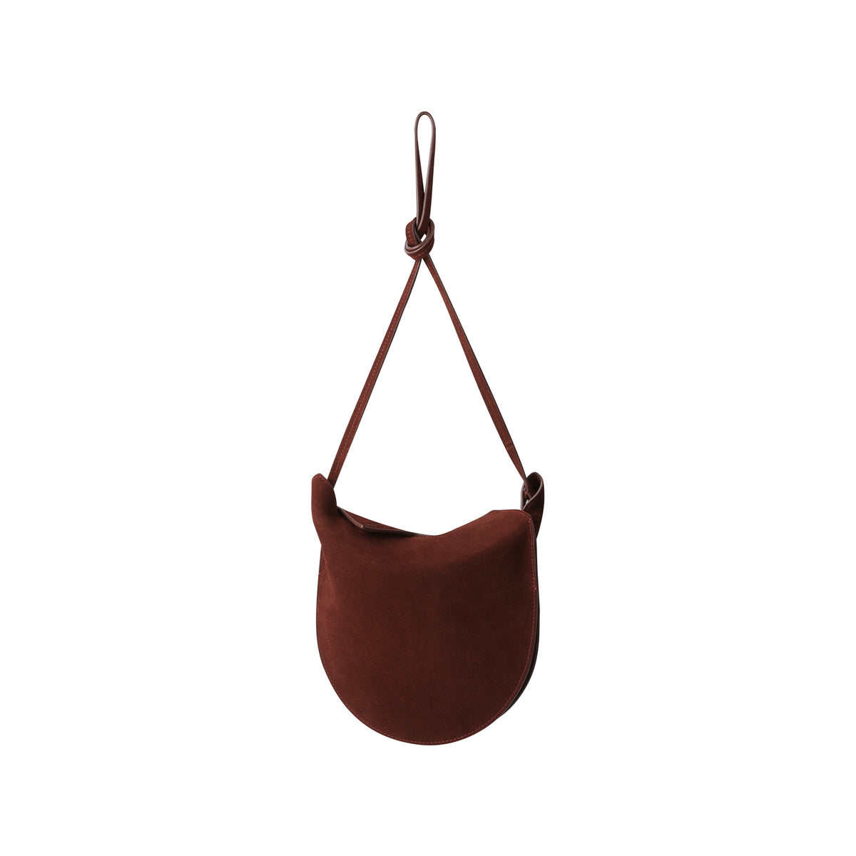 Bean bag in suede