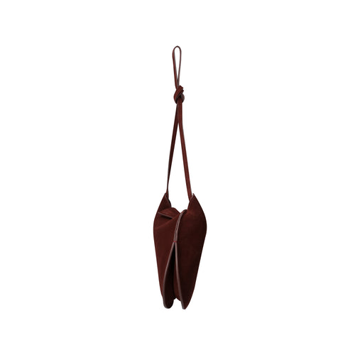 Bean bag in suede
