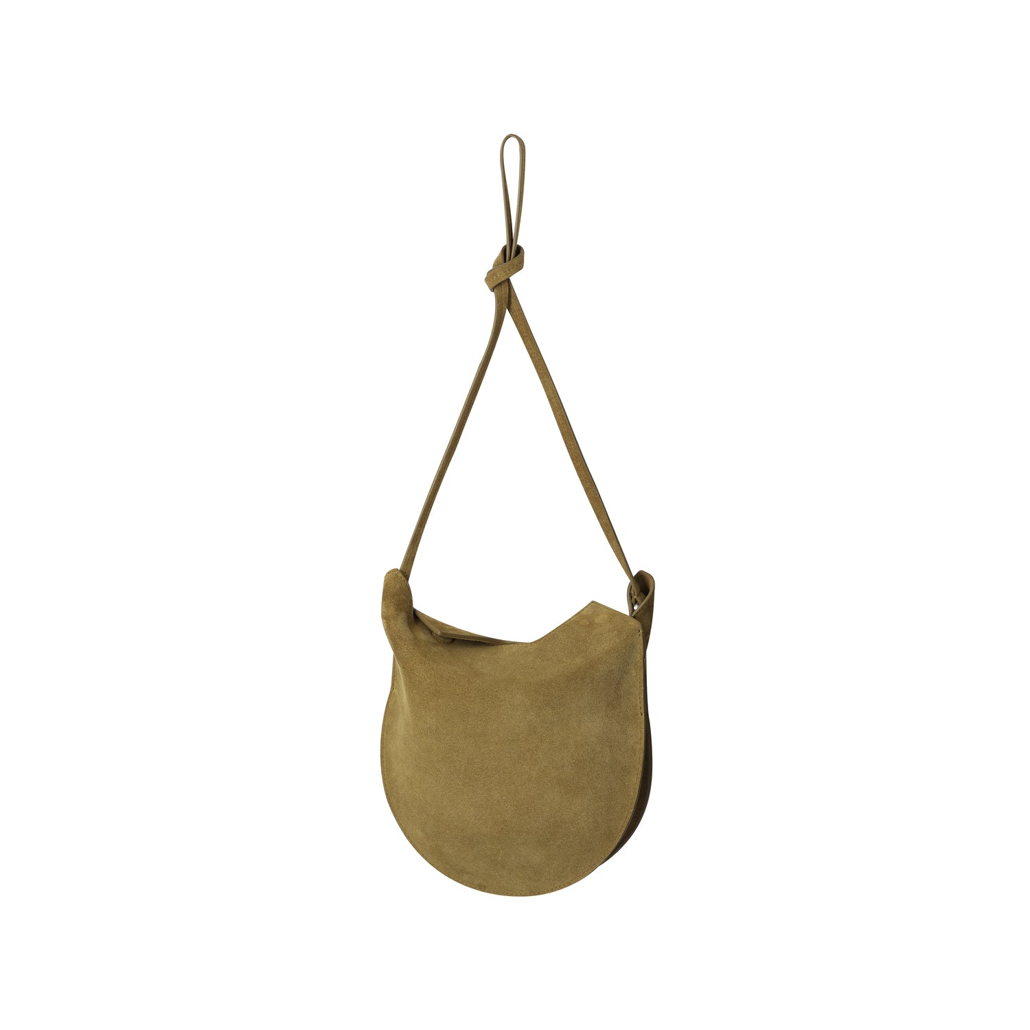 Bean bag in suede